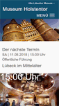 Mobile Screenshot of museum-holstentor.de